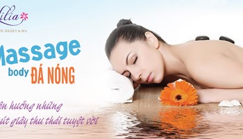 Massage body đá nóng
