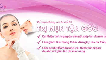 Trị mụn tận gốc công nghệ Oxy Led