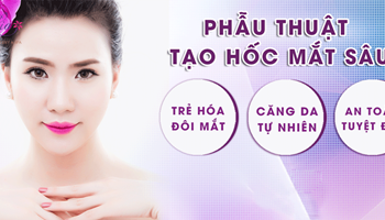 Tạo hốc mắt sâu 