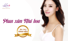 Phun xăm nhũ hoa công nghệ cao
