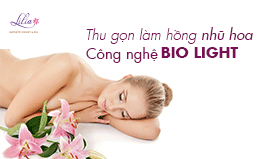 Thu nhỏ, làm hồng nhũ hoa công nghệ ánh sáng Bio-light