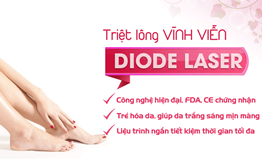 Triệt lông vĩnh viễn công nghệ Diode Laser