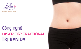 Trị rạn da công nghệ Laser CO2 Fractional