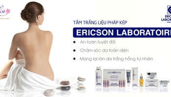 Tắm trắng liệu pháp kép Ericson Laboratoire