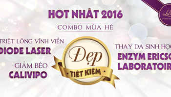Combo mùa hè đẹp từ da đến dáng tại Thẩm mỹ viện Lilia