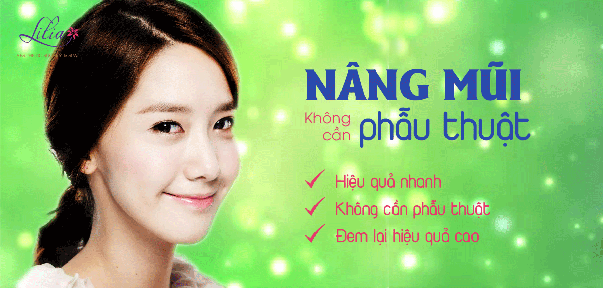 nâng mũi không phẫu thuật