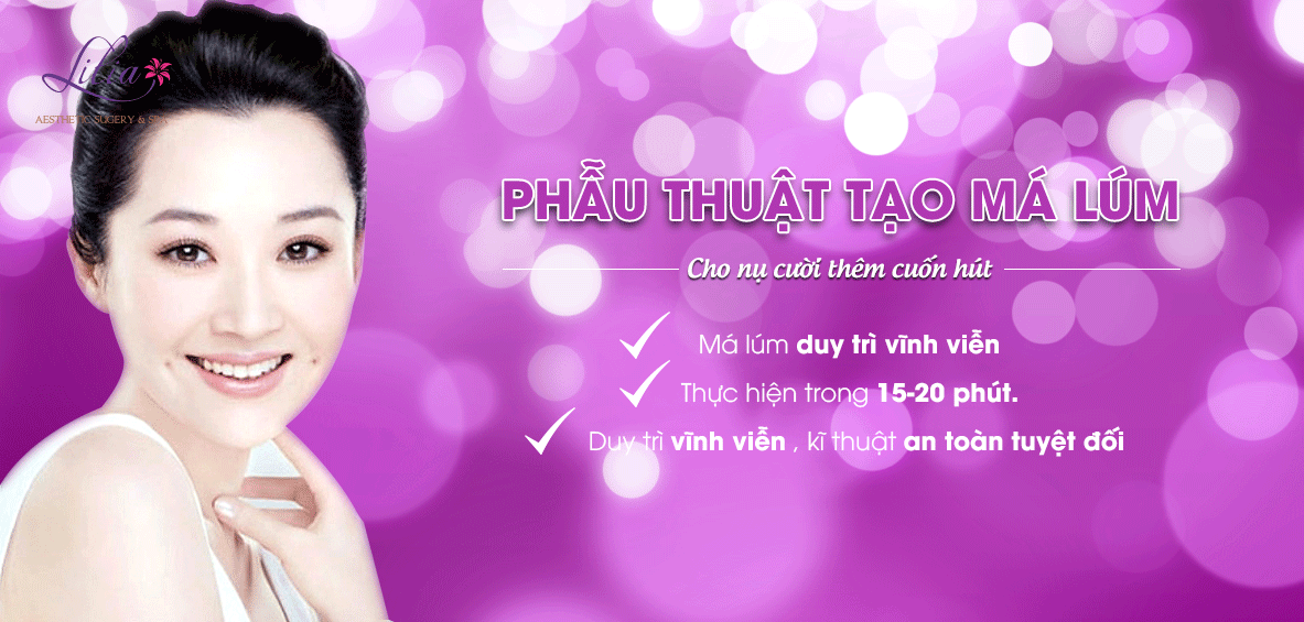 Tạo má lúm đồng tiền