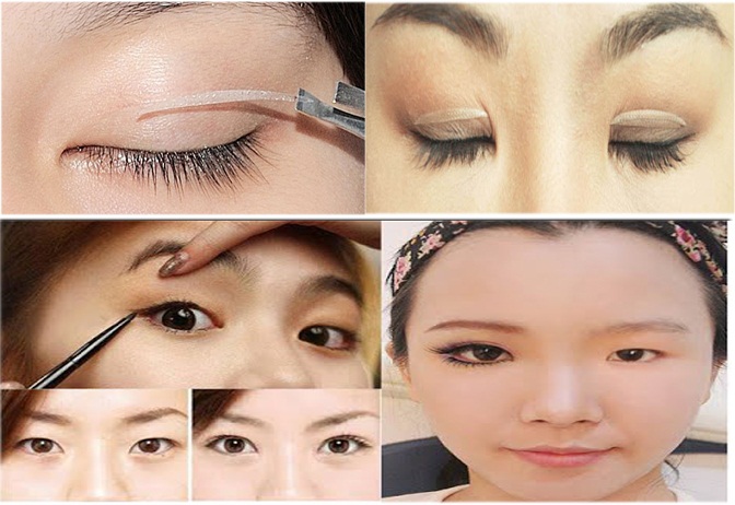 Truy lùng 4 cách làm mắt to, cách làm mắt 2 mí của Sao Việt 2