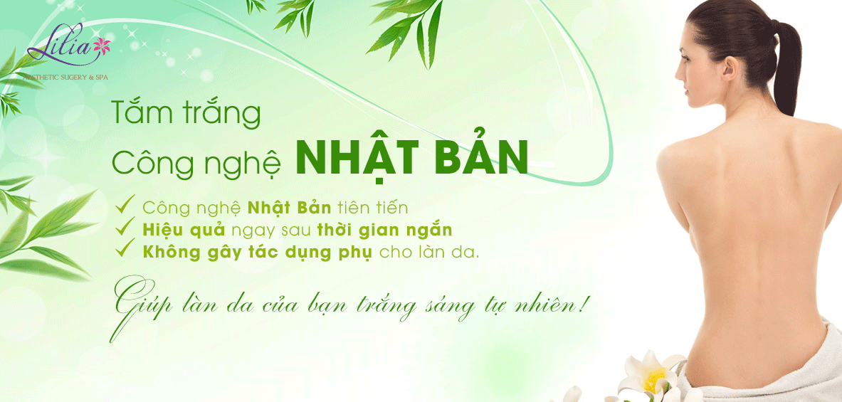 tắm trắng công nghệ nhật bản