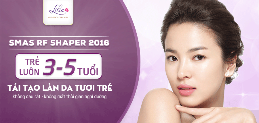 Trẻ hoá da bằng công nghệ Smas RF Shaper